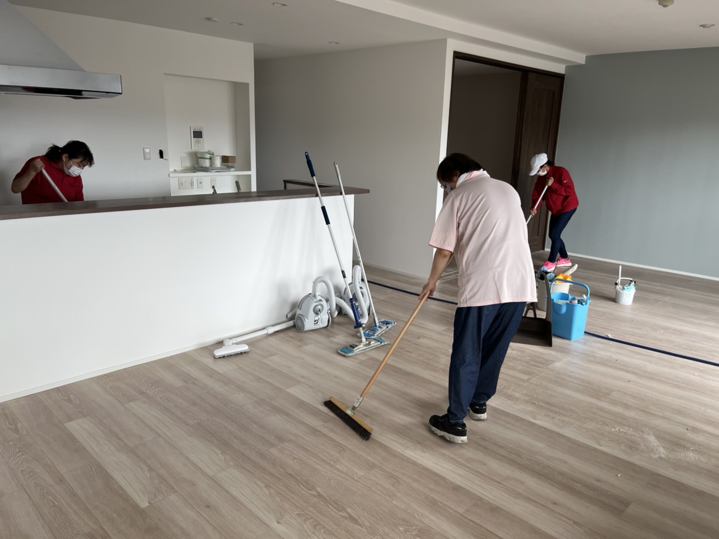 新築美装床清掃